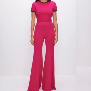 COMPRESSION TERRY SUPER FLARE PANTS